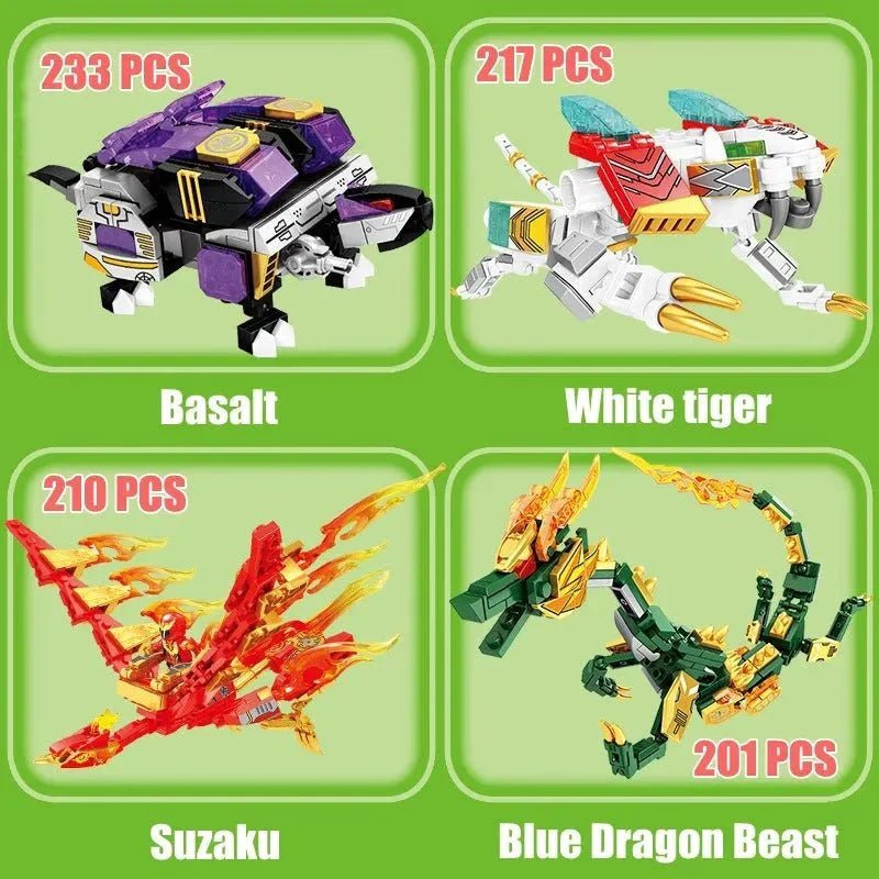 Transforming Mecha Of Steel Robot Bricks Toy | 861pcs - Transforming Mecha Of Steel Robot Bricks Toy - vue 5 | Power Blockz