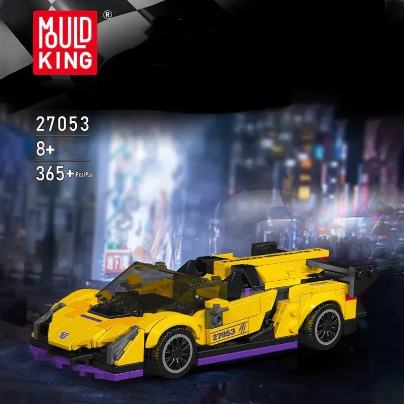 Mould King 27053 - Mini Italian Blade Hypercar - vue 4 | Power Blockz