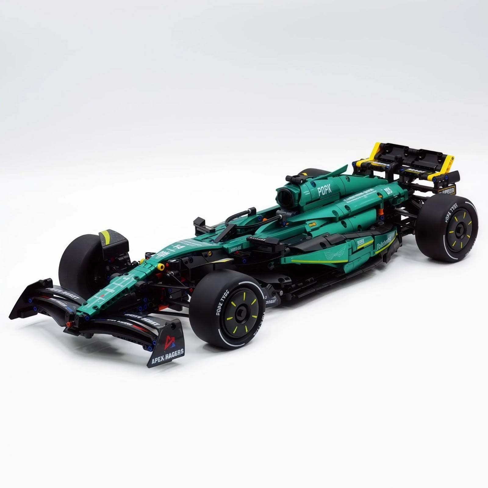 EIKEE Y18011 - Static - AMR 25 Formula 1 Car - vue 5 | Power Blockz