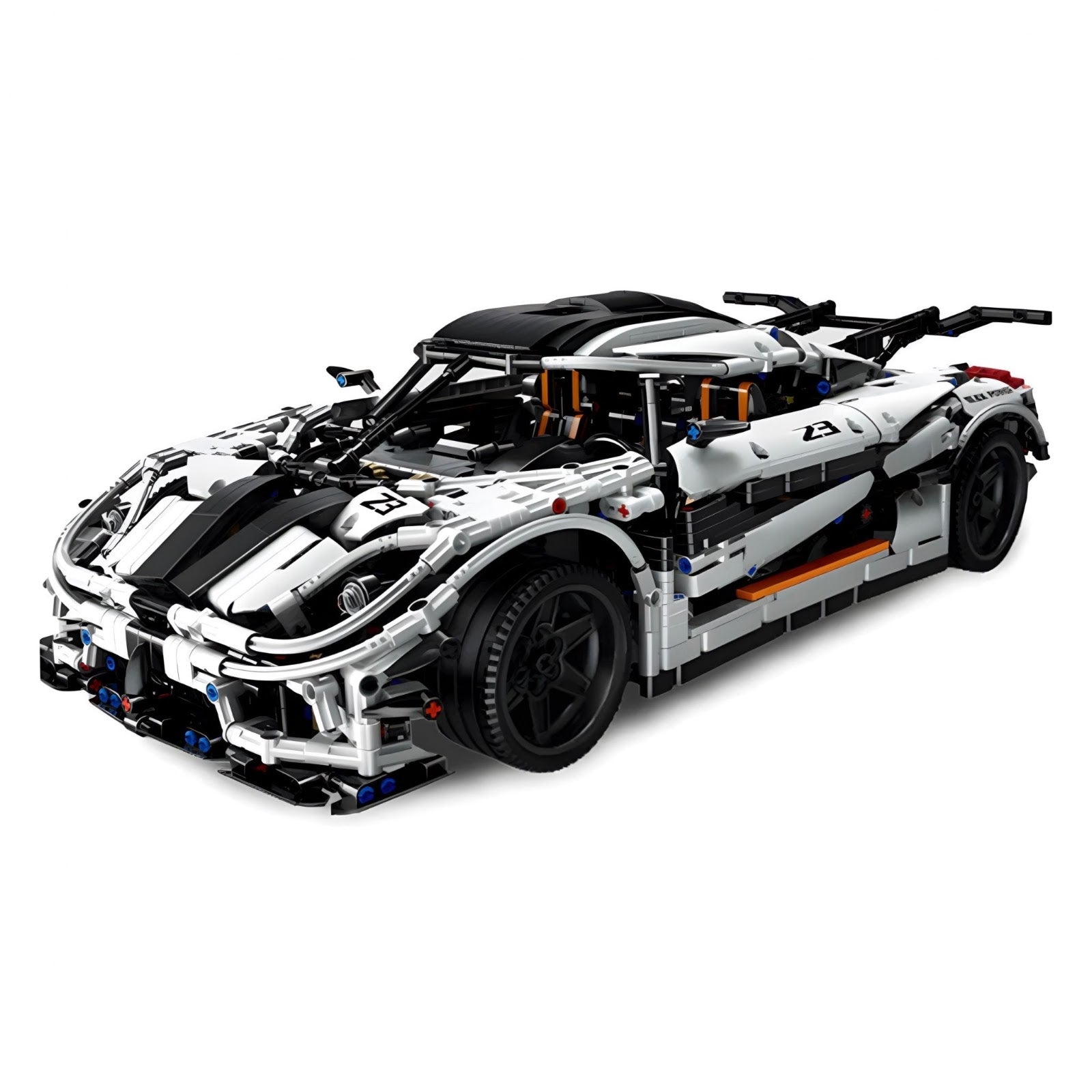 Mould King 13120 - Swedish Hypercar - vue 13 | Power Blockz