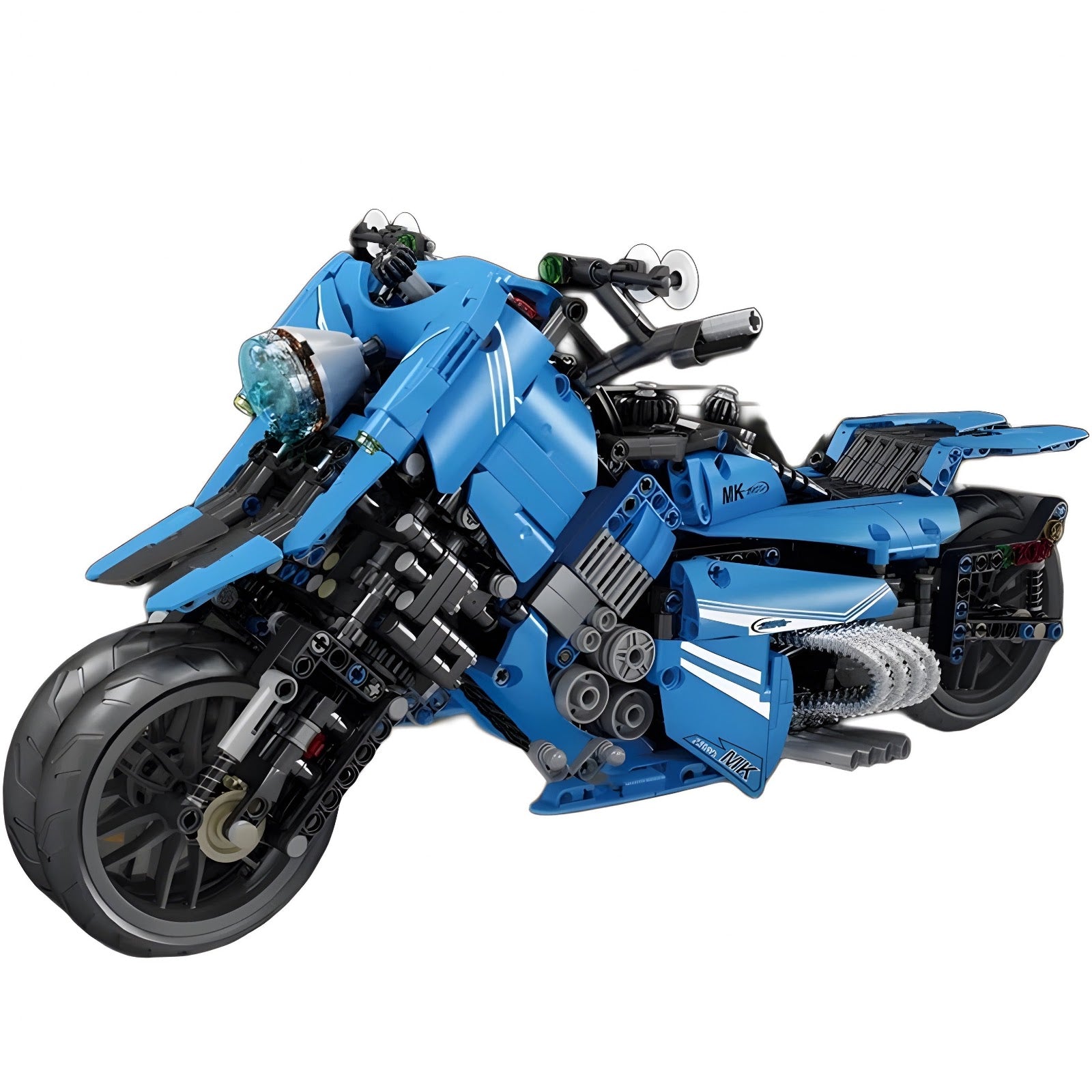 Mould King 23009 - Split Wheel Motorbike | Power Blockz