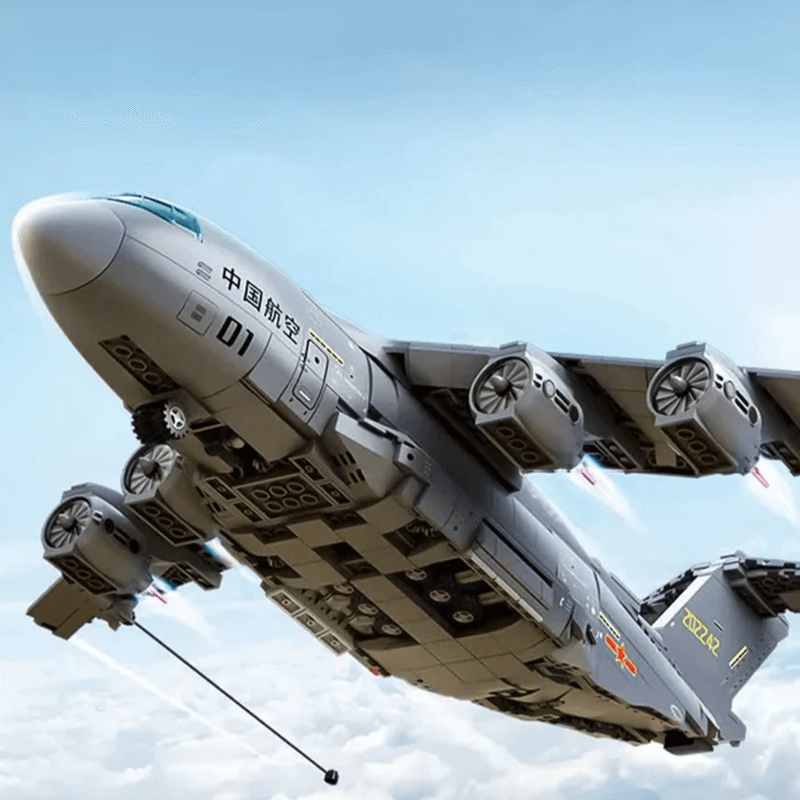 Qman 23013 - Transport Aircraft - vue 10 | Power Blockz