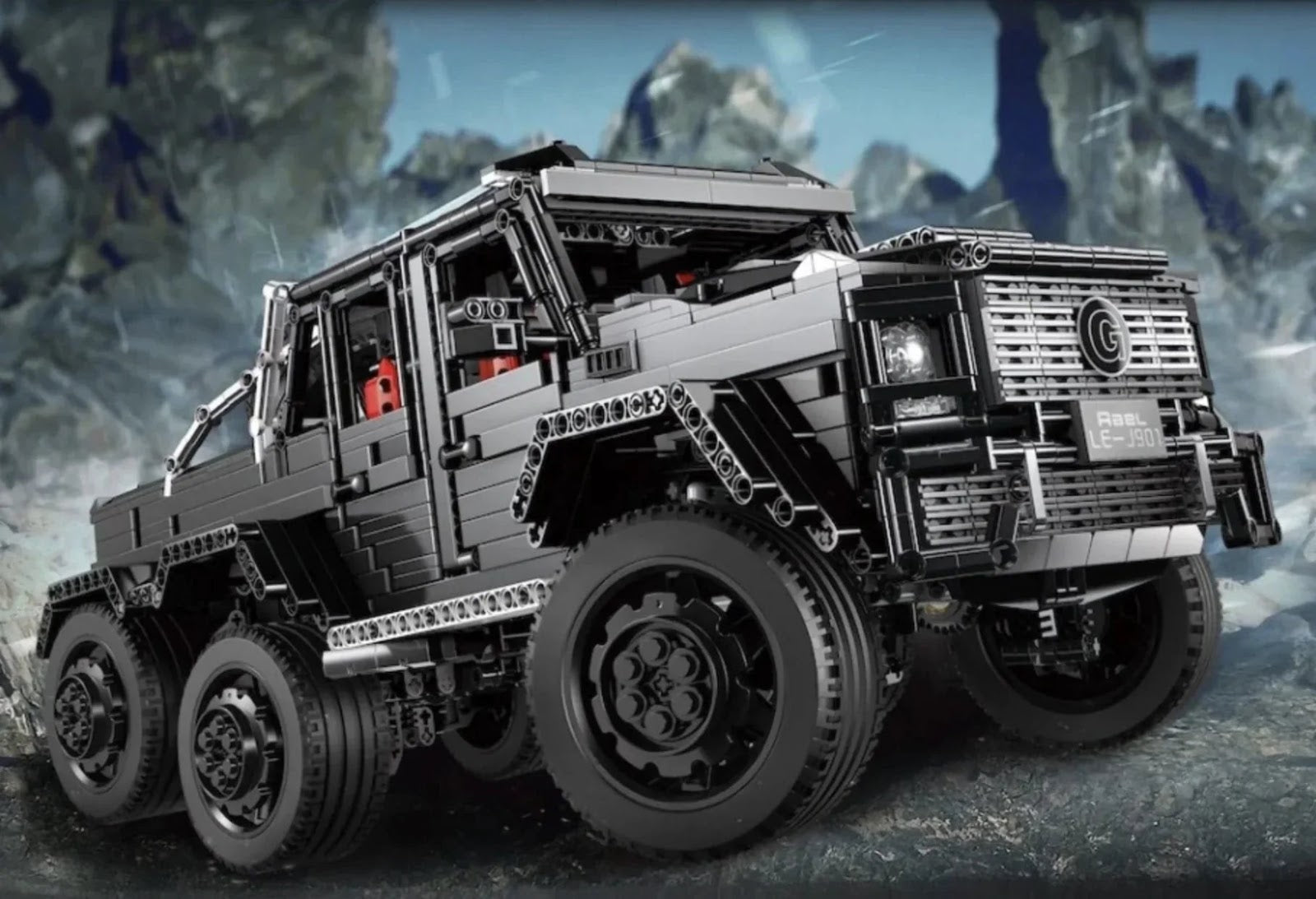 TGL T5020 - Without Box - 6x6 G63 Desert Luxury Truck - vue 6 | Power Blockz