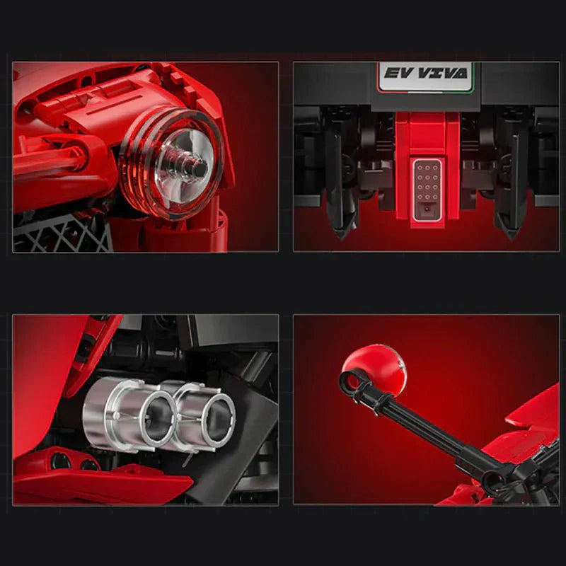 CaDa C61505W - Hybrid V12 Flagship Hypercar - vue 5 | Power Blockz
