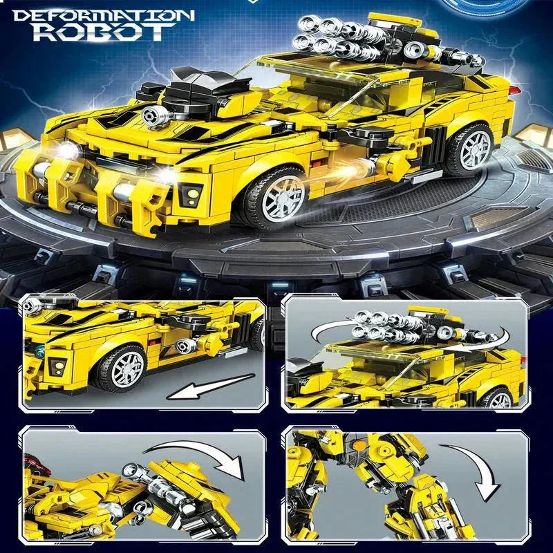 Transformer Deformation War Robot | 792pcs - Transformer Deformation War Robot - vue 4 | Power Blockz