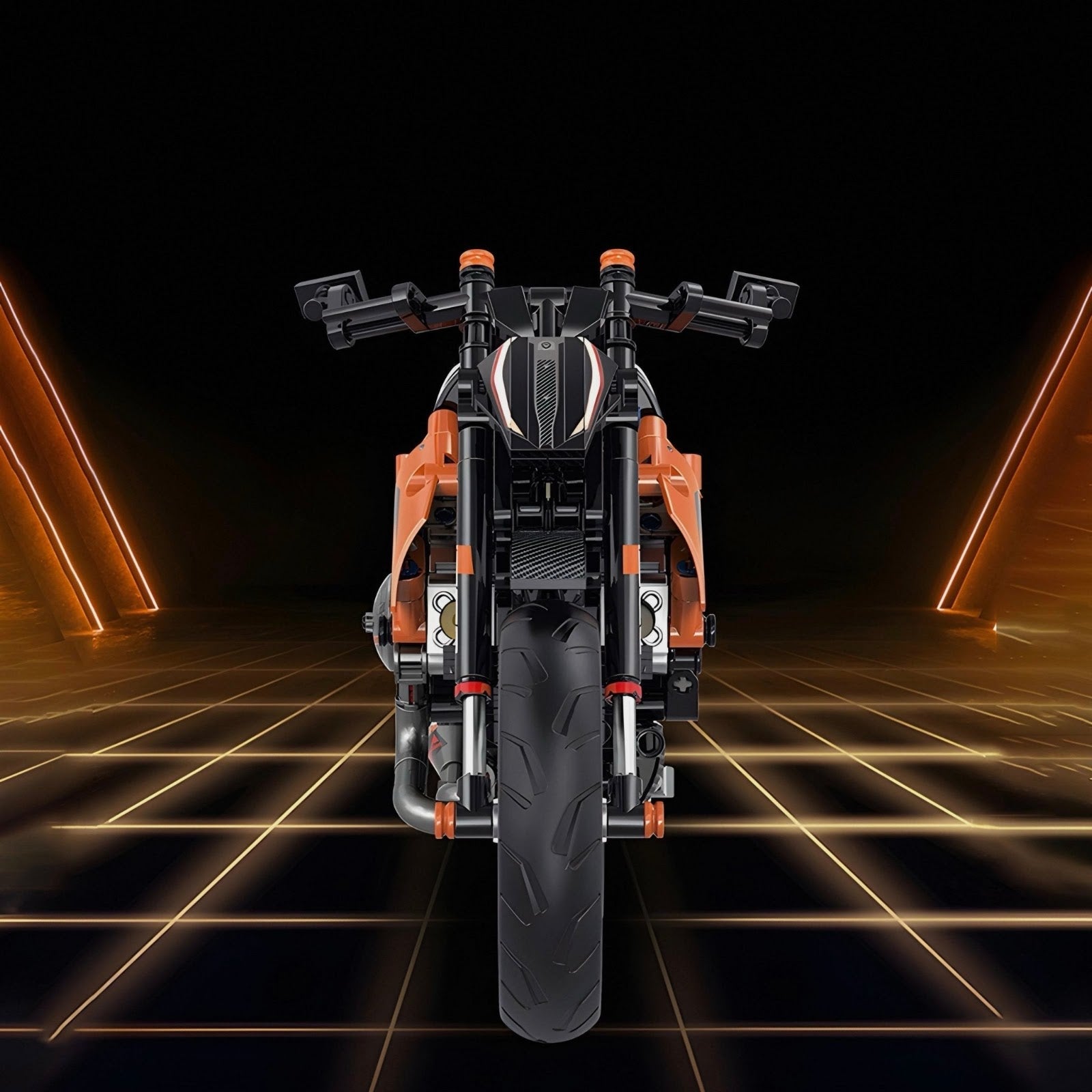 1290 Naked Street Beast | 579pcs - 1290 Naked Street Beast - vue 3 | Power Blockz