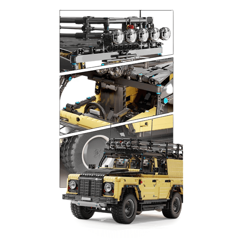 YC-23029 - Land Rover Defender Safari Edition - vue 8 | Power Blockz