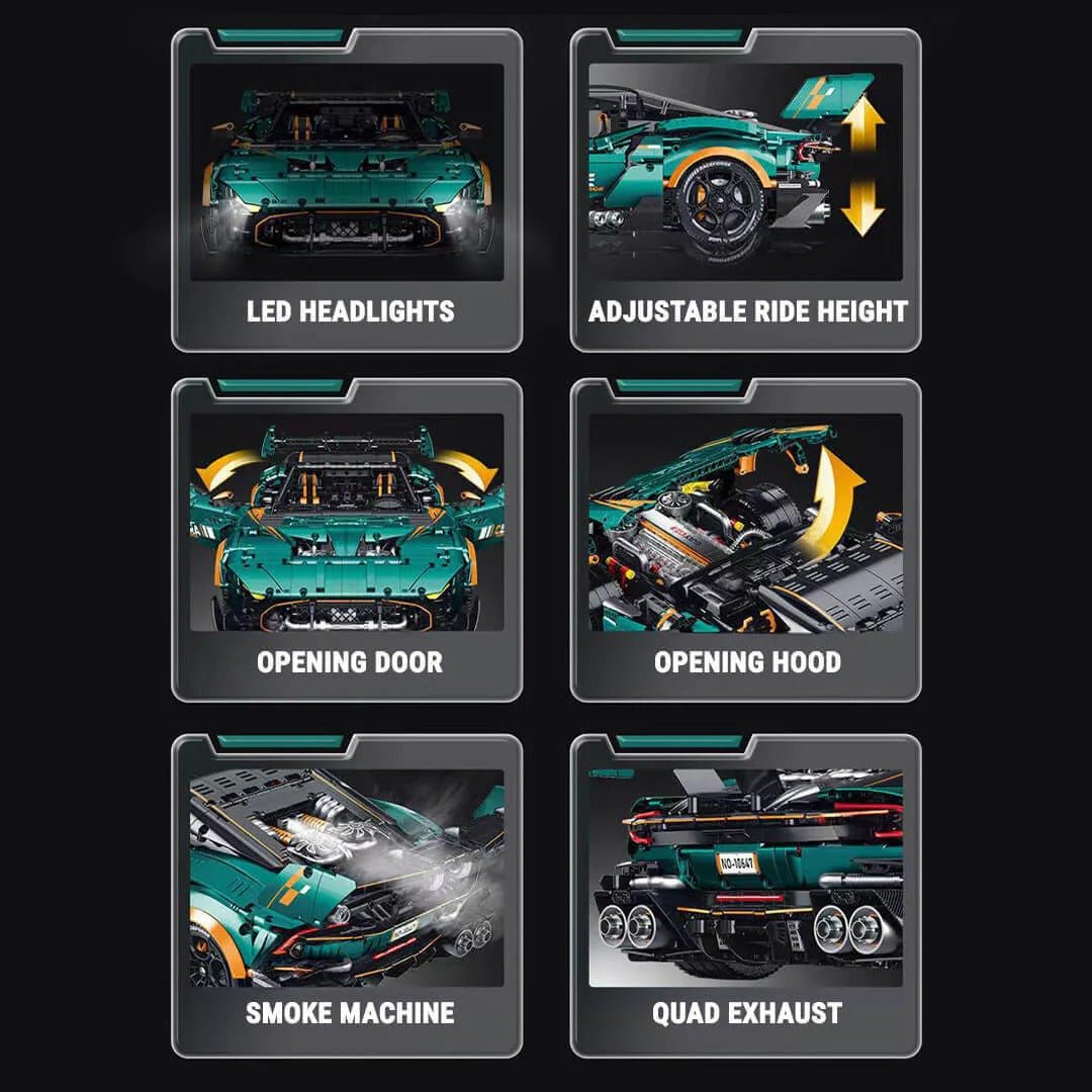Guly 10647 - Static Version - Turbocharged Vantage V12 Grand Tourer - vue 8 | Power Blockz