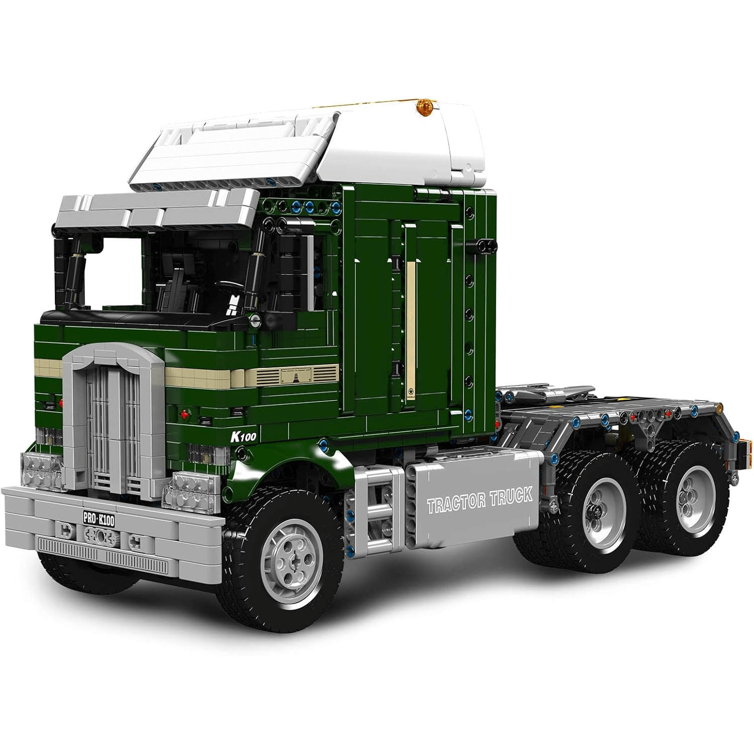 Mould King 13202 - 70s Cabover Truck Remote Control | Power Blockz