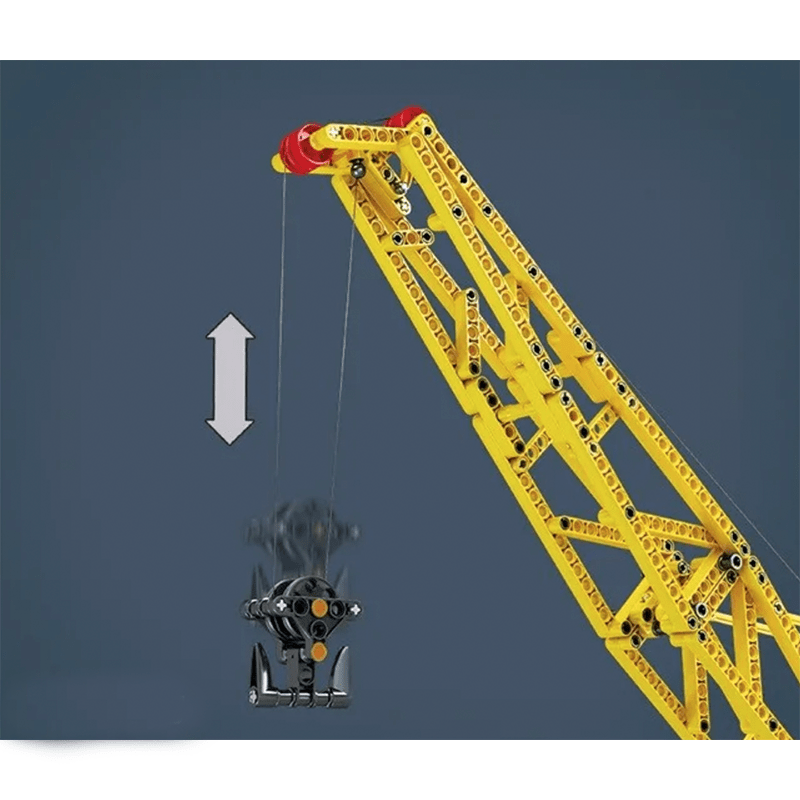 Mould King 17001 - RC Crawler Crane - vue 7 | Power Blockz