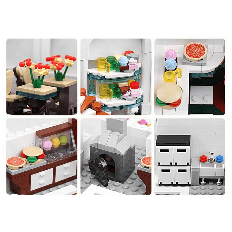 Mould King 11003 - The Sweet Shop - vue 11 | Power Blockz