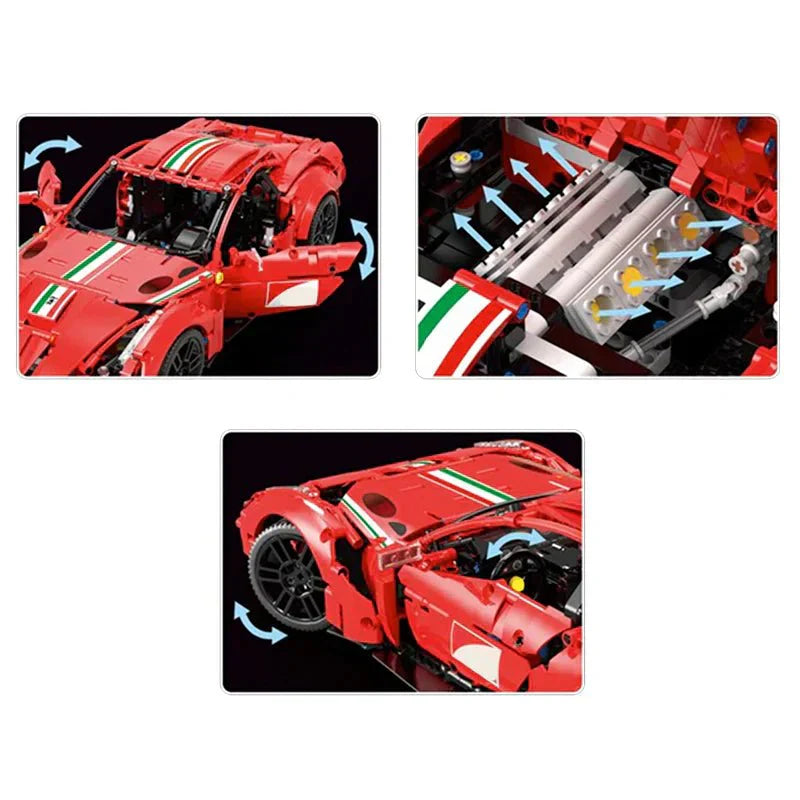 TGL T5001 - Static - V12 812 Italian Horse - vue 4 | Power Blockz