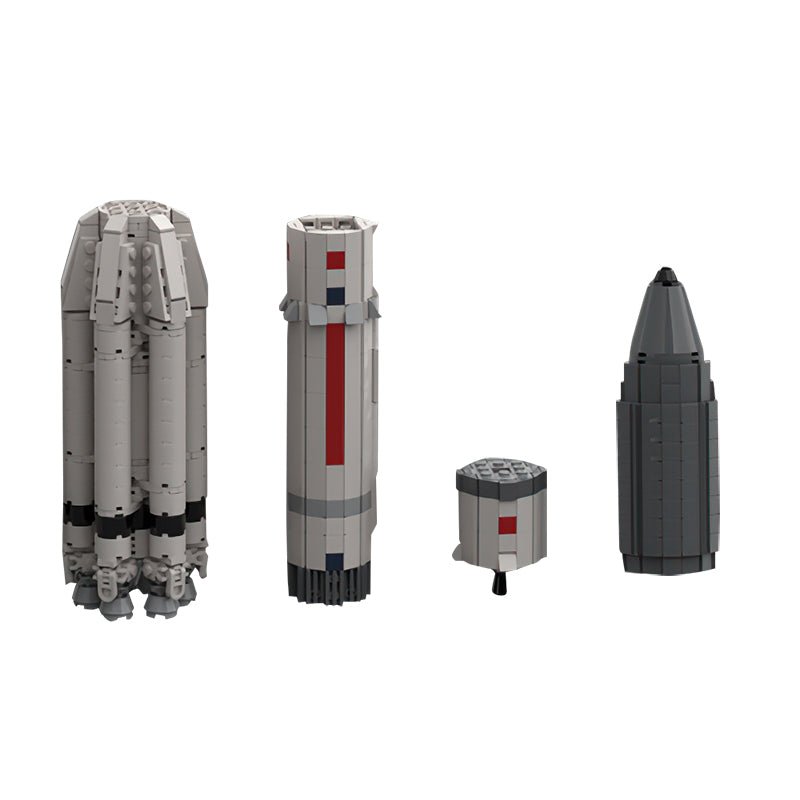 Gobricks MOC-39838 - Proton M - vue 4 | Power Blockz