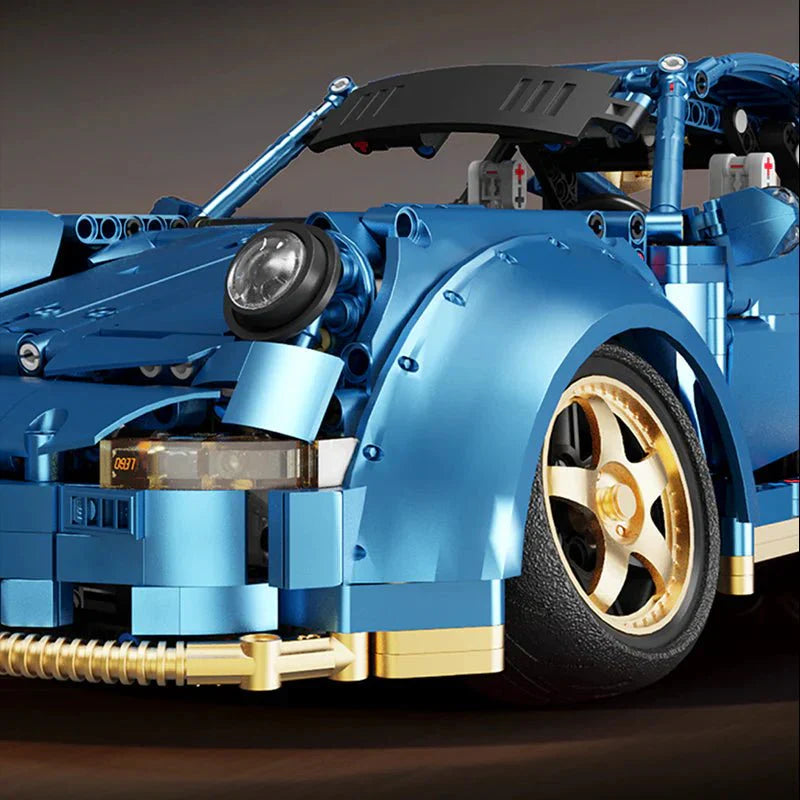 Xinyu YC-23006 - Widebody 911 RWB Blue - vue 4 | Power Blockz