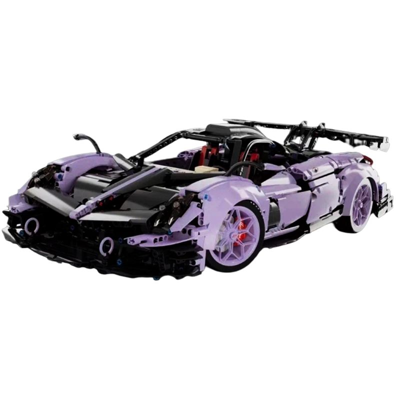 KBOX 10252 Static - Italian Huayra Hypercar Violet Edition | Power Blockz