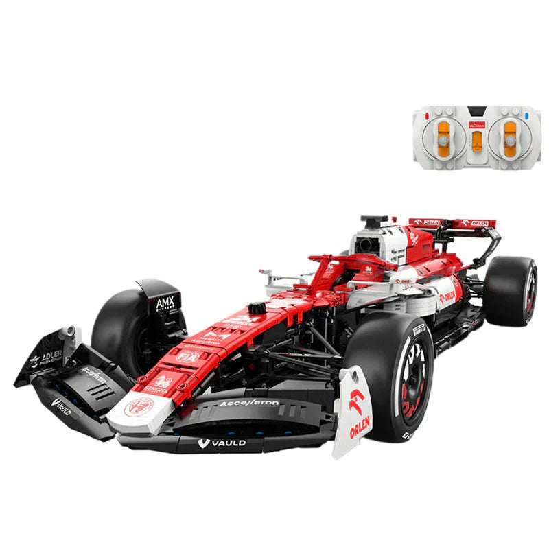 Rastar 94400 - Static Version - Official 2022 Alfa Romeo F1 - vue 2 | Power Blockz