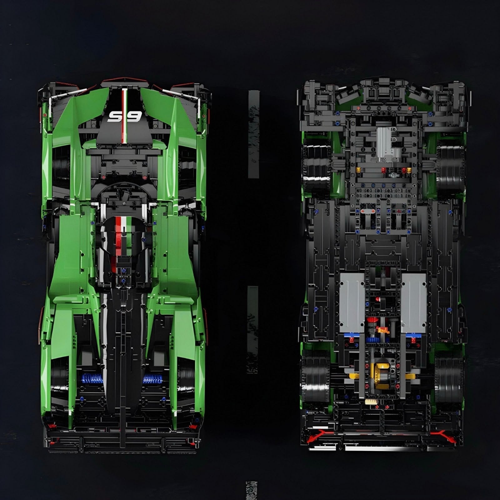 MOYU MY88029 - Static Version - Endurance SC63 Prototype Hypercar - vue 10 | Power Blockz