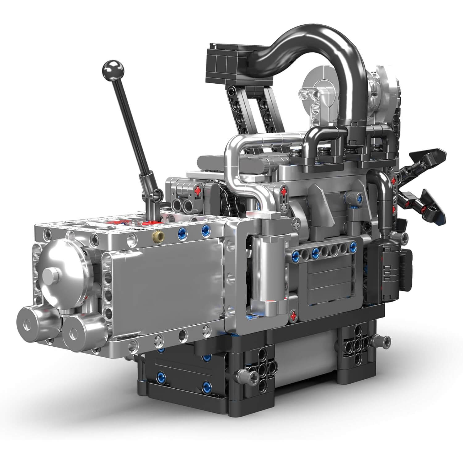 Mould King 10212 - Motorized Rotary Engine - vue 3 | Power Blockz
