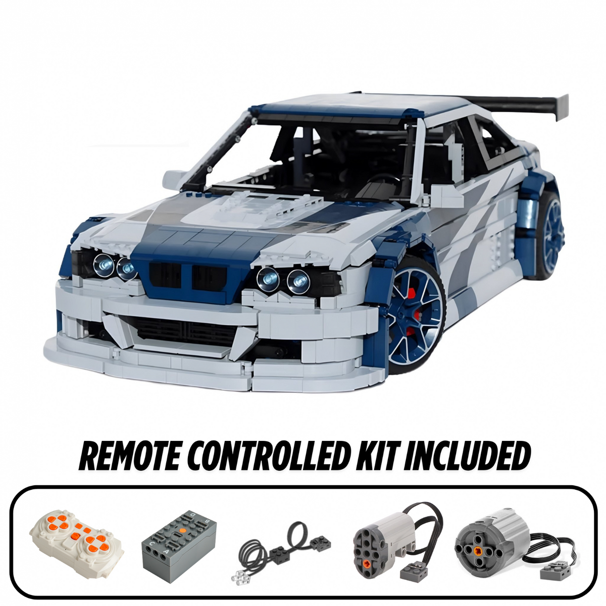 Power Blockz MOC 142015 - Static - M3 GTR NFS Most Wanted - vue 9 | Power Blockz
