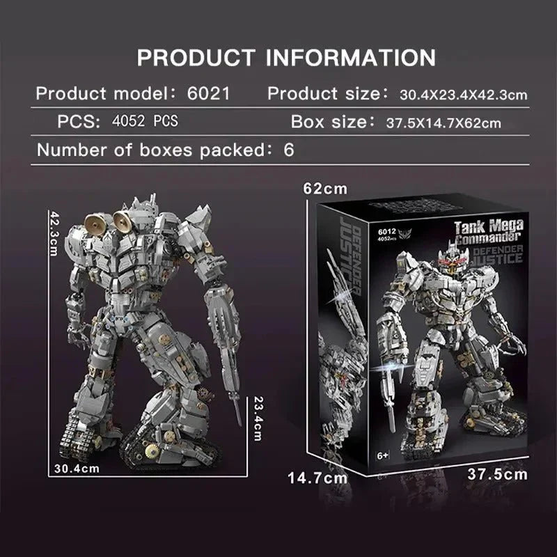 TL TL-6012 - Mega Commander Defender Justice Bricks Toy - vue 7 | Power Blockz