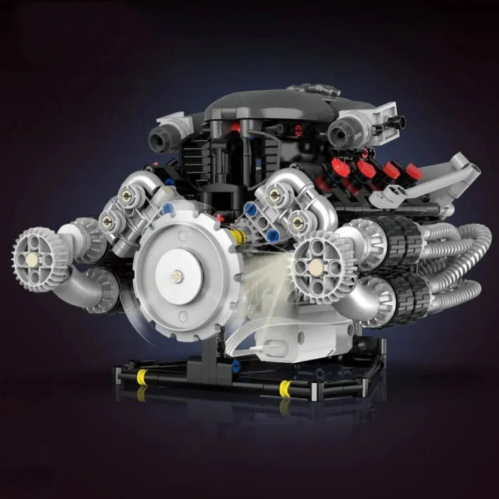 Kaixing 96209 - US Muscle V8 Engine - vue 2 | Power Blockz