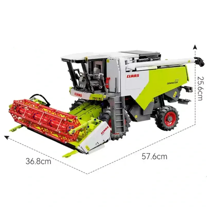 CaDa C61508W - Claas Dominator 370 Harvester - vue 11 | Power Blockz