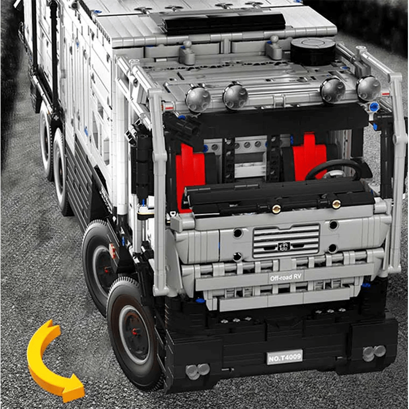TGL T4009 - Static Version - All-Terrain RV Camper SUV - vue 8 | Power Blockz