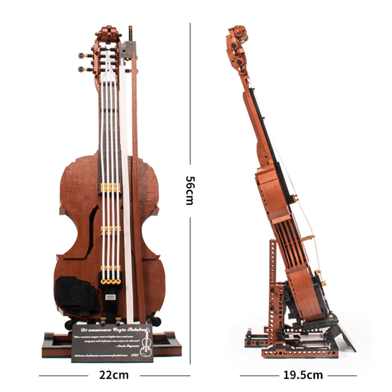 K-BOX 10224 - 1:1 Scale Violin - vue 9 | Power Blockz