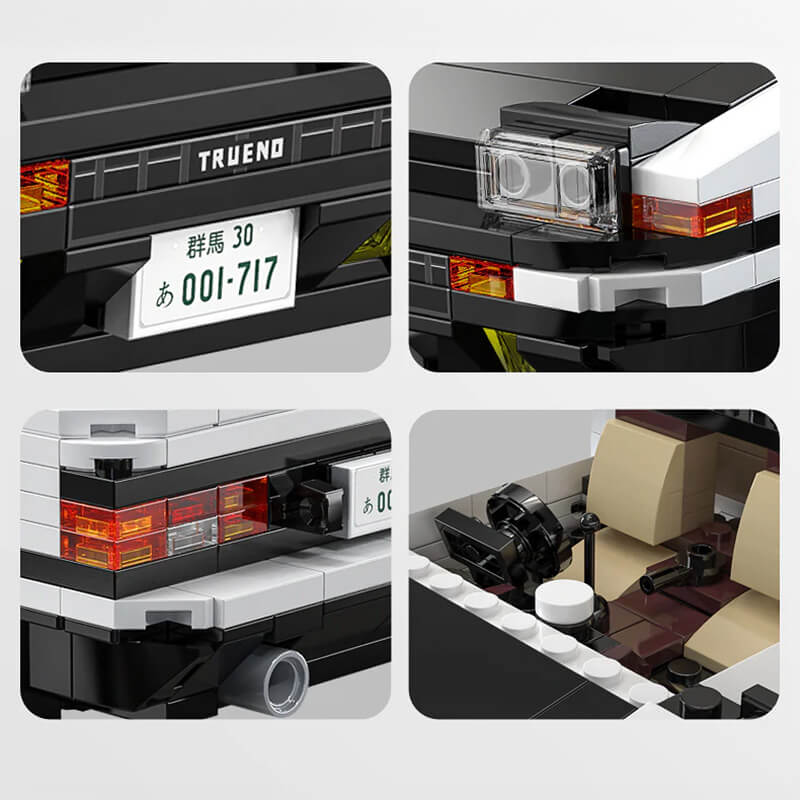 C51086W PF with our box - Remote Controlled AE86 Trueno - vue 7 | Power Blockz