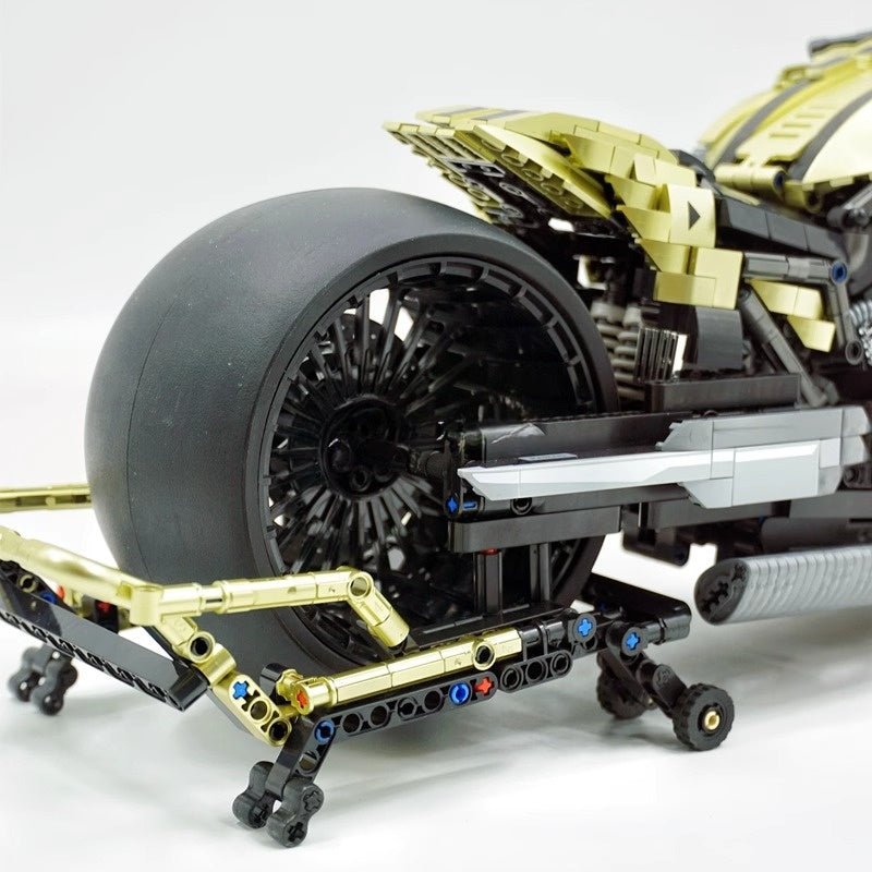 Night Rod Special | 2427pcs - Black - Night Rod Special - vue 3 | Power Blockz