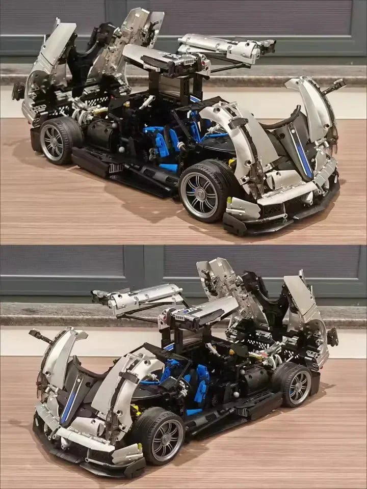 Rastar 97900 - Carbon Aero Huayra BC Hypercar - vue 10 | Power Blockz