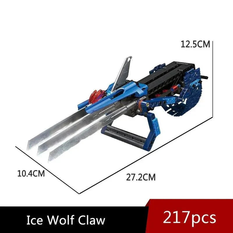 Jiestar 58004 - Ice Wolf Claw - vue 7 | Power Blockz