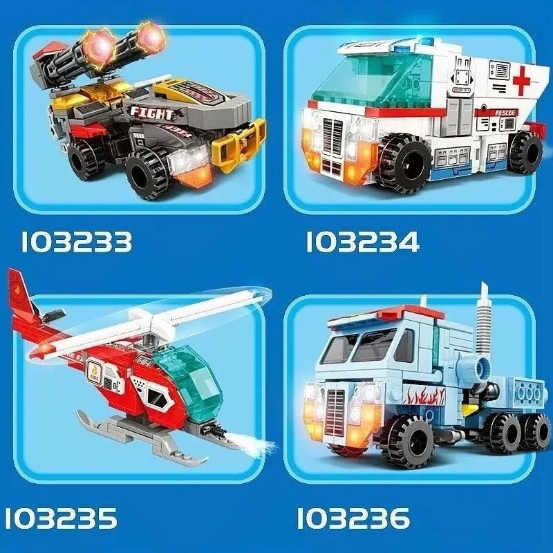 Mecha Transforming Steel Robot Warrior Bricks Toy | 725pcs - Mecha Transforming Steel Robot Warrior Bricks Toy - vue 6 | Power Blockz