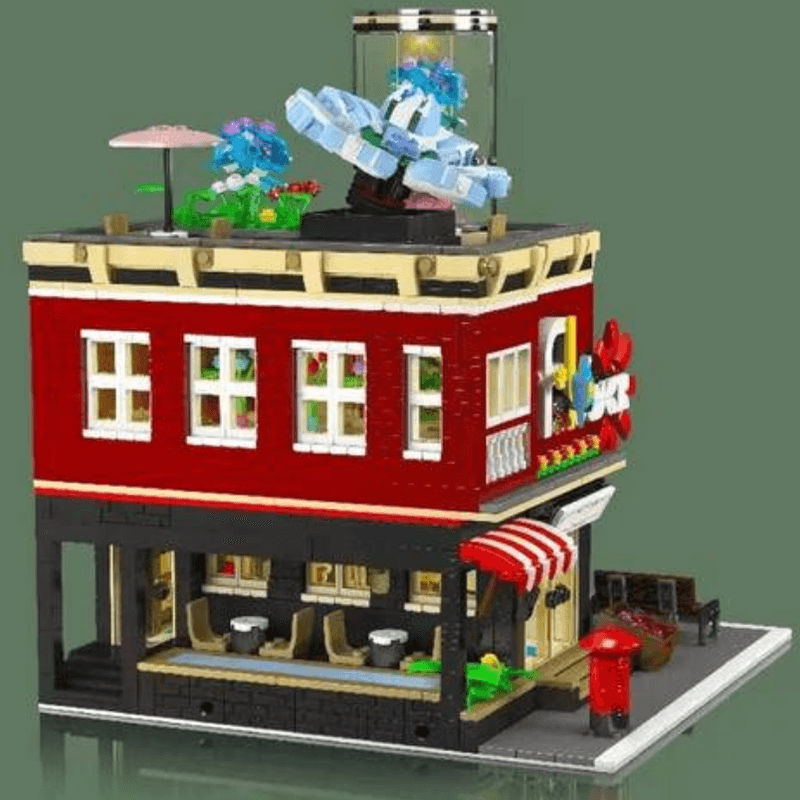 Mould King 16056 - Flower Shop - vue 2 | Power Blockz