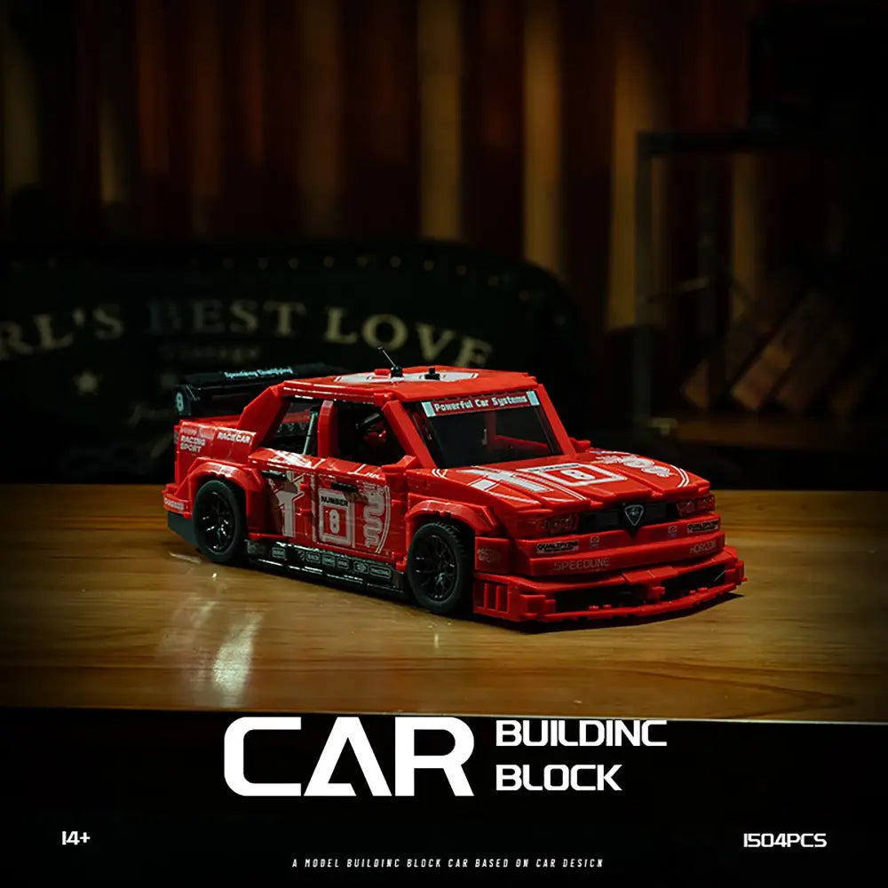 JIAODU JD123 - Classic Italian 155 V6 DTM - vue 3 | Power Blockz