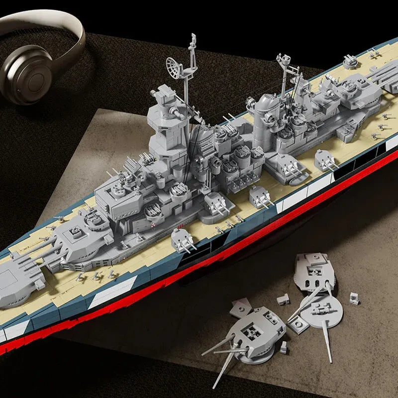 12GO 98009 - USS Montana Battleship - vue 2 | Power Blockz