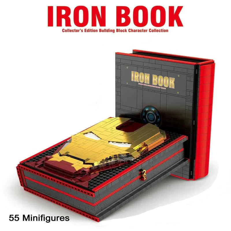 Power Blockz 3301 - Super Hero Movie Marvel Iron Book - vue 3 | Power Blockz