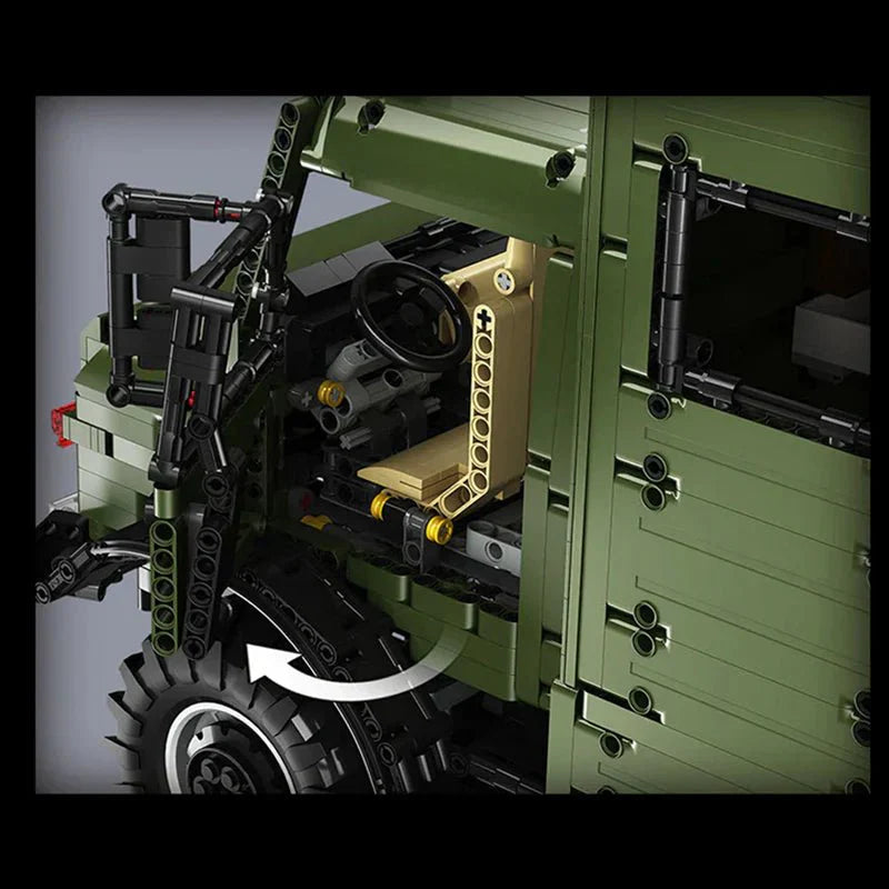 Rael LE-J907 - Static - All-Terrain Utility Work Truck - vue 5 | Power Blockz