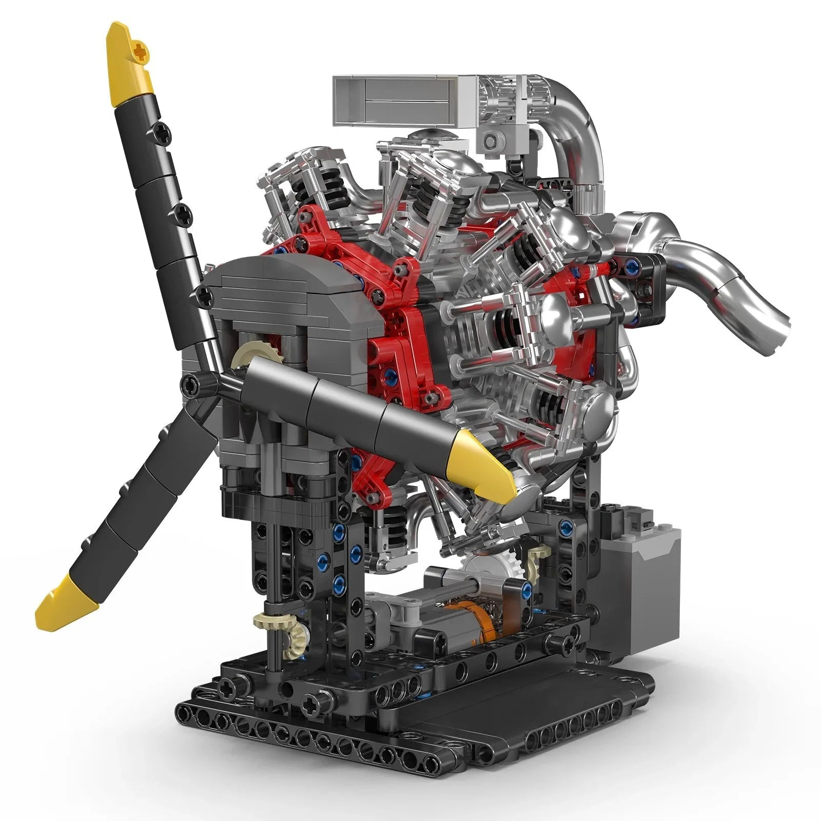 Mould King 10211 - Aero Propulsion Engine Kit - vue 2 | Power Blockz