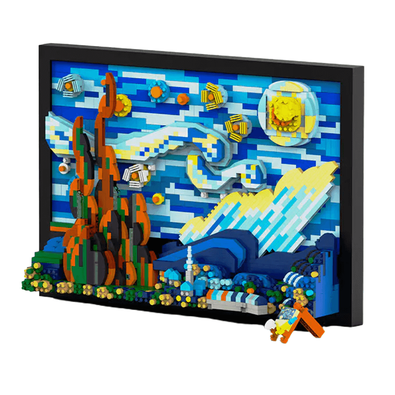 J-AREA DME001 - Van Gogh's Starry Night | Power Blockz