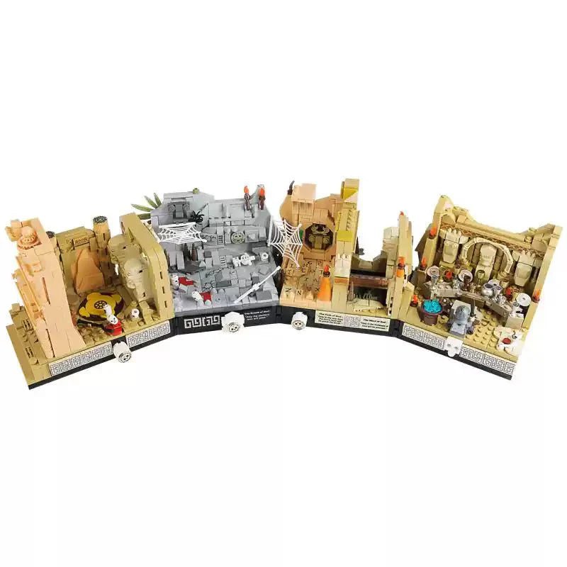 Tok Moc 66037 - Indiana Jones The temple of the Holy Grail - vue 3 | Power Blockz