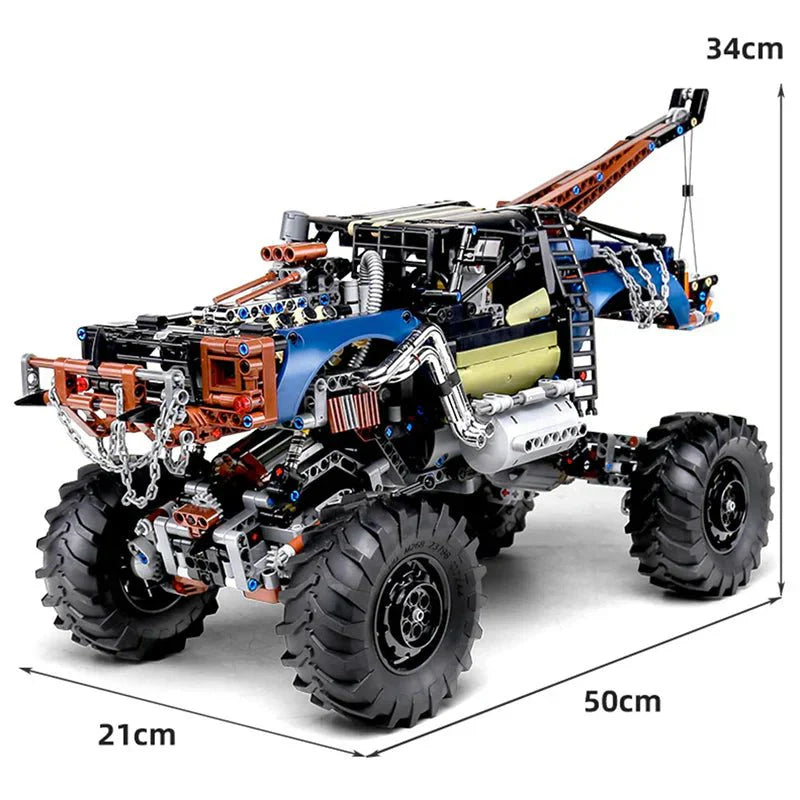 Mould King 18006 - Post-Apocalypse Survival Truck - vue 6 | Power Blockz