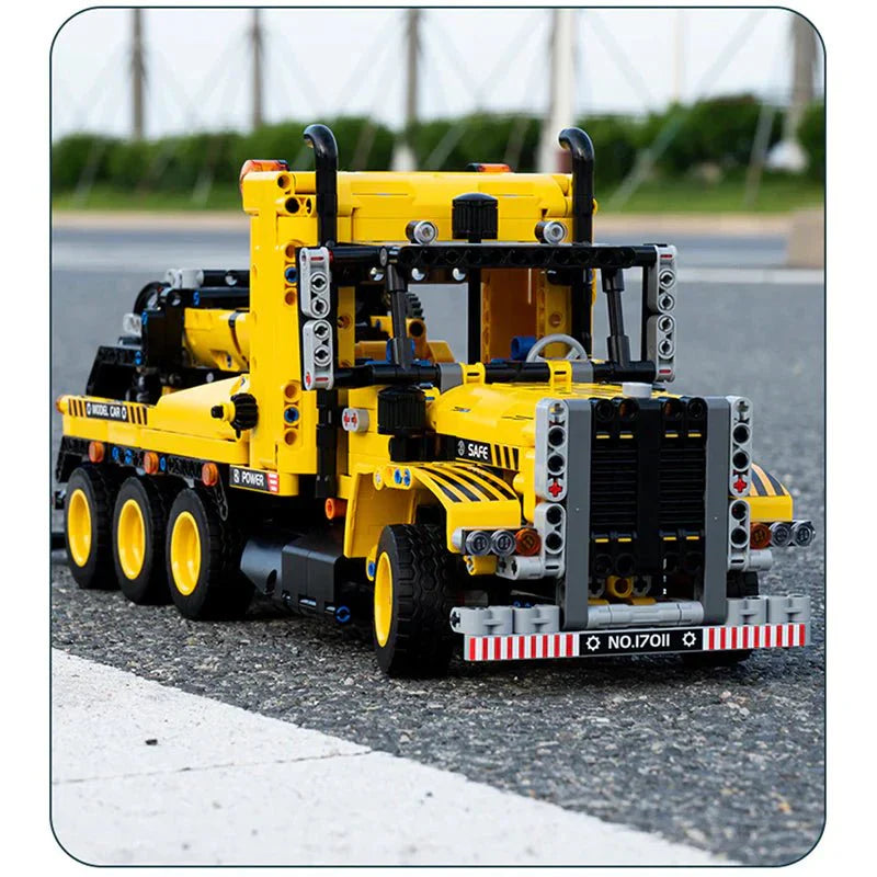 Mould King 17011 - Heavy-Duty Tow Truck - vue 2 | Power Blockz