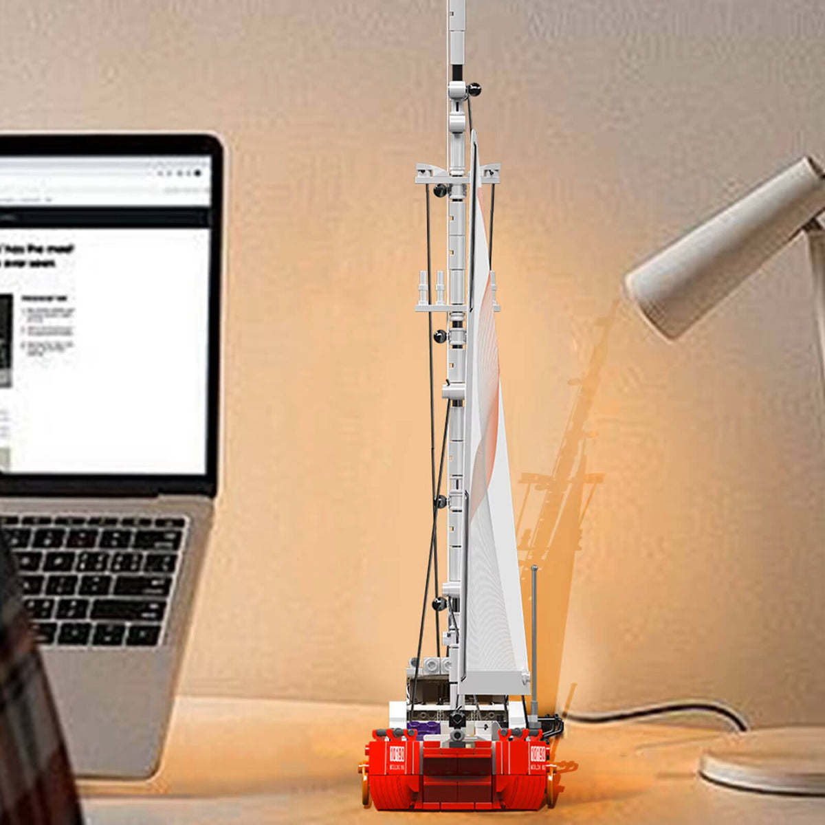 Mould King 10194 - Bluewater Ocean Sailboat - vue 3 | Power Blockz
