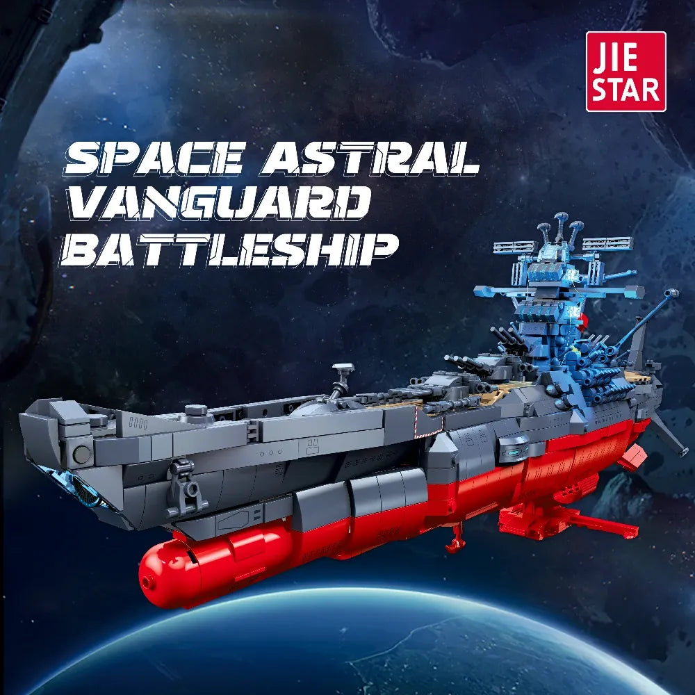 JIESTAR 58278 - Yamato-class Battleship - vue 2 | Power Blockz