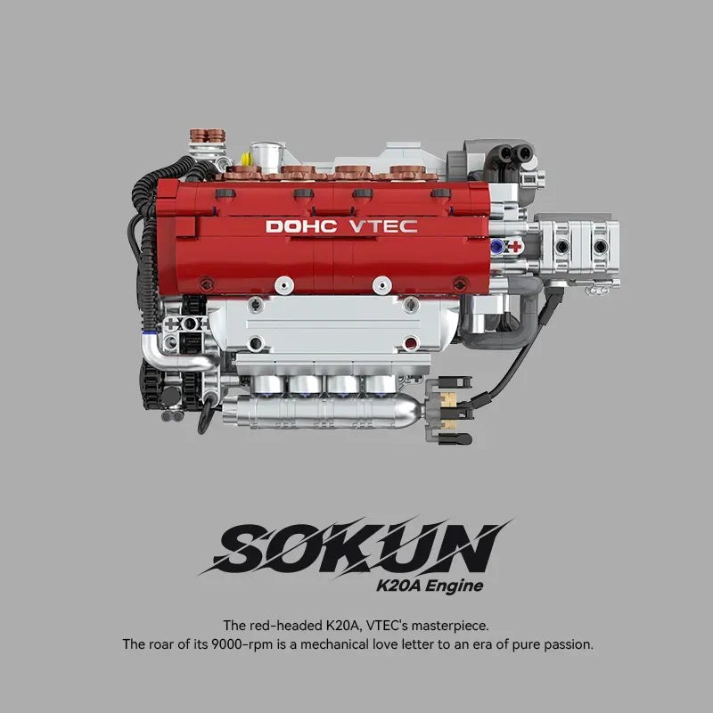 PB8860 - JDM K20A Engine - vue 6 | Power Blockz