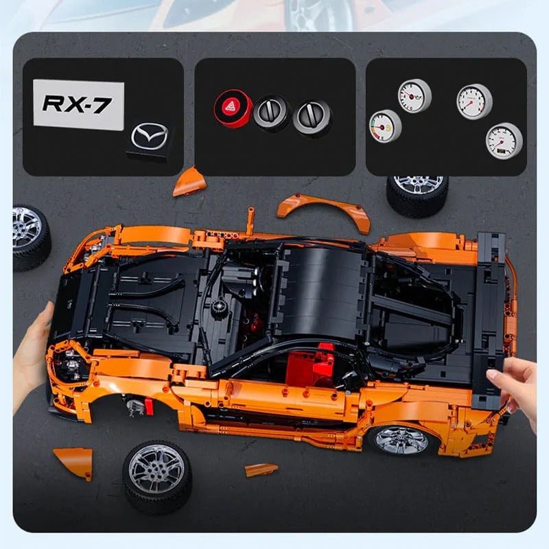 CaDa C61502W - Mazda RX-7 VeilSide Fortune - vue 9 | Power Blockz