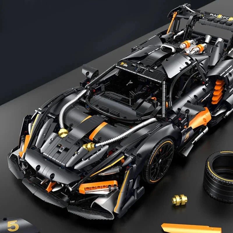Guly 10646 - Static Version - Ultimate Senna GTR Track Hypercar - vue 12 | Power Blockz