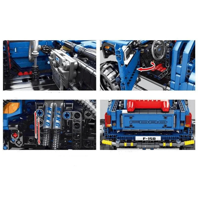 Sembo 701990 - Pickup Beach Truck - vue 4 | Power Blockz
