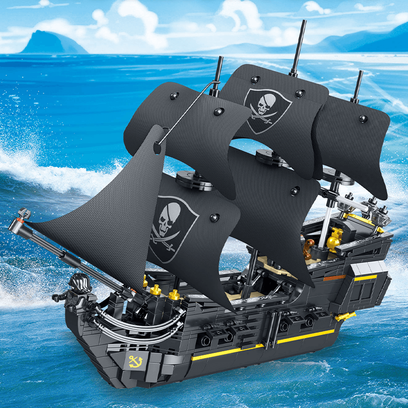 TGL T2073 - Pirate Ship - vue 4 | Power Blockz